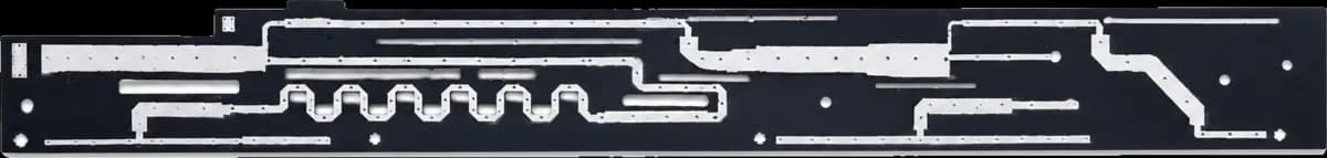 High-Frequency PCB Capability — representative build